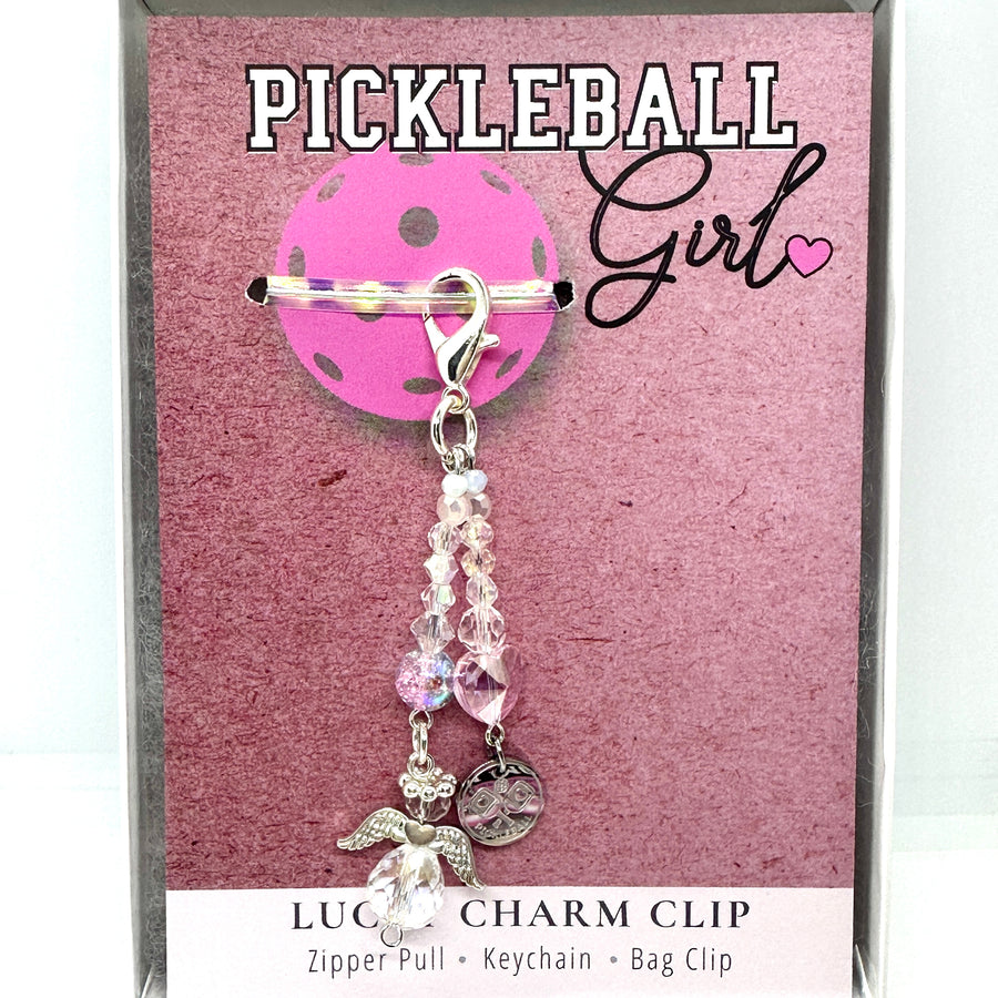 Pickleball Charm Clip