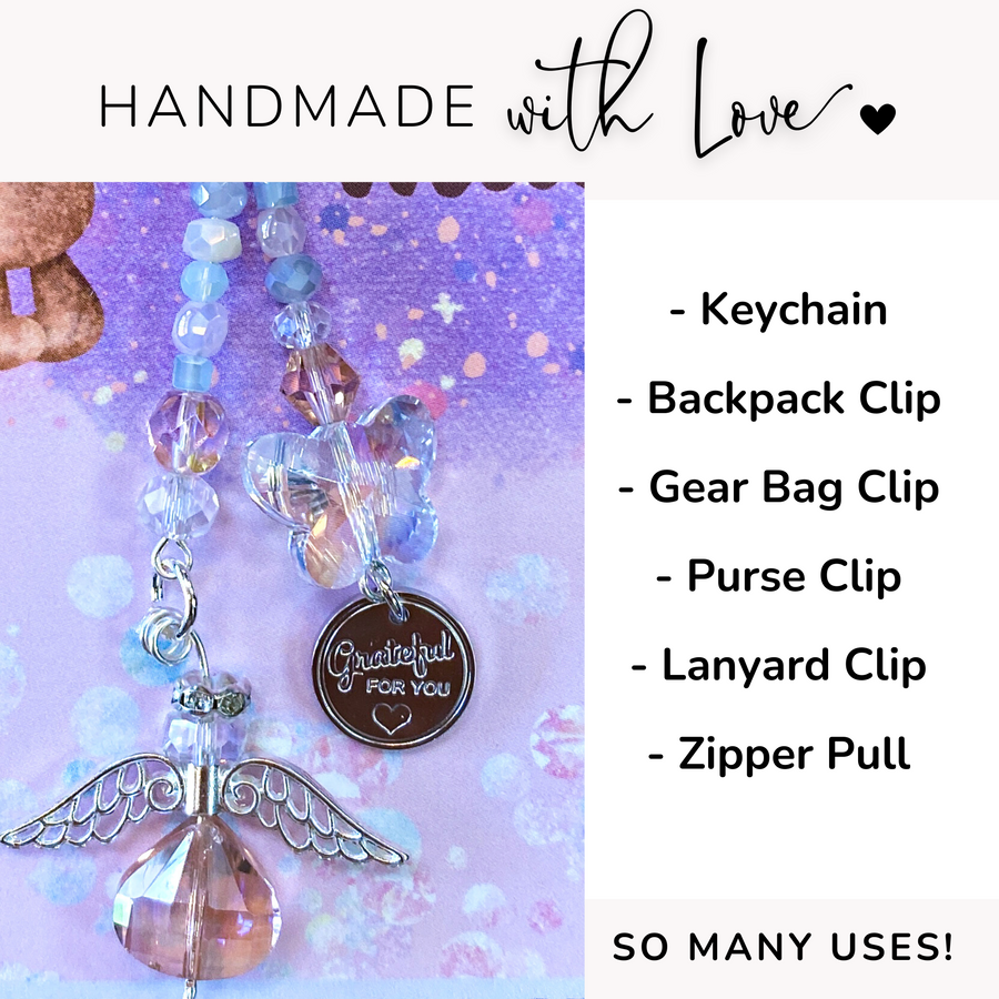 So Many Uses! Thank You  Charm Clip, handmade with love!
