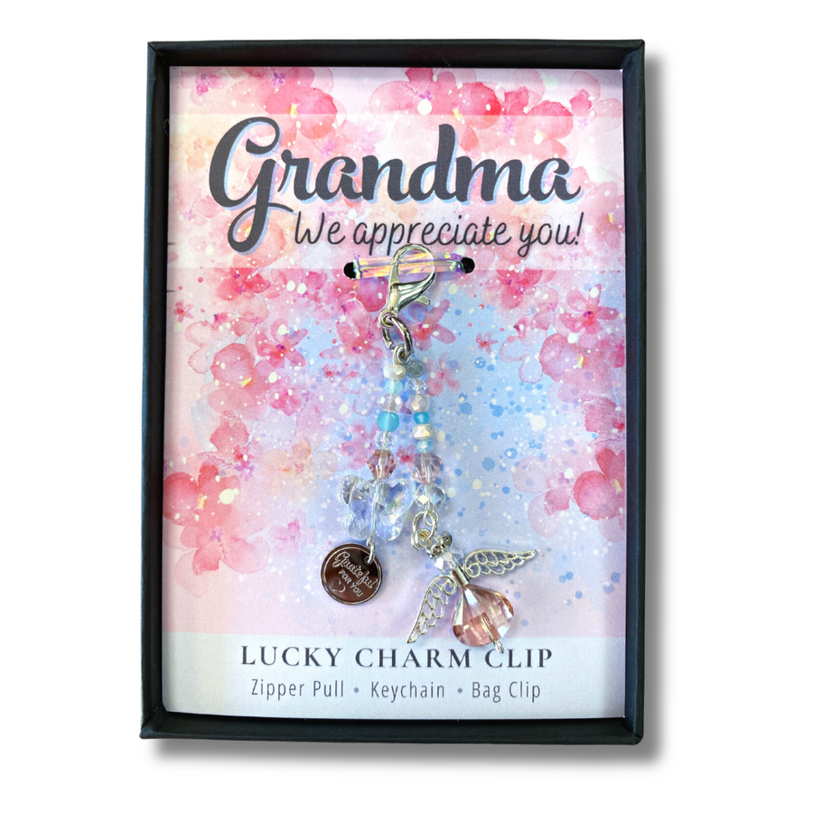 Grandma Charm Clip, 'Grateful for You' charm, that PERFECT little something!
