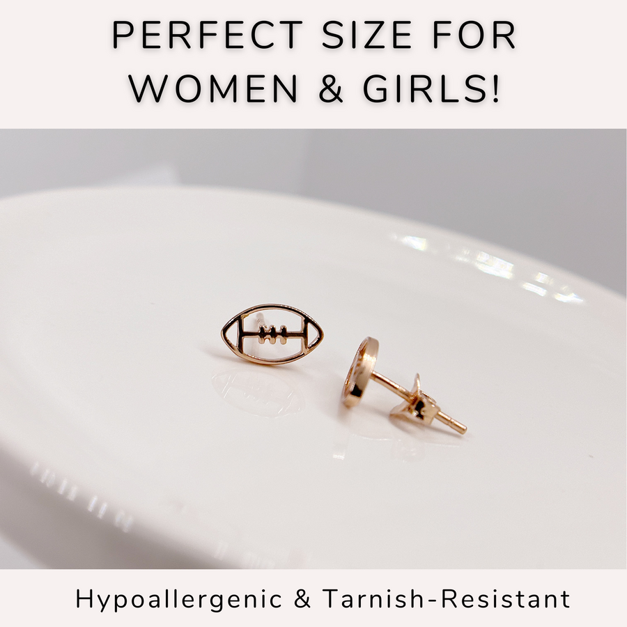 Tiny earrings, the perfect size for women and girls.