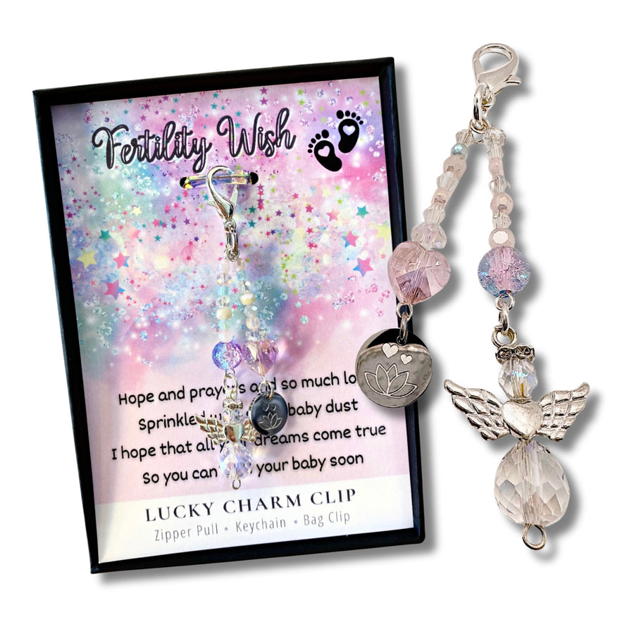 Fertility Wish Charm Clip