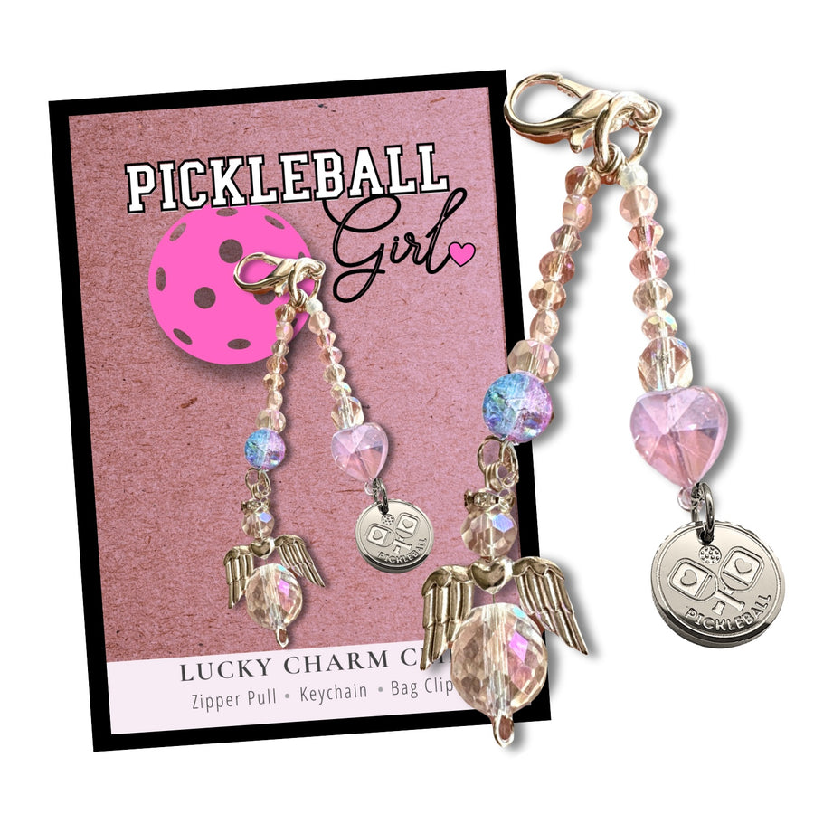 Pickleball Charm Clip