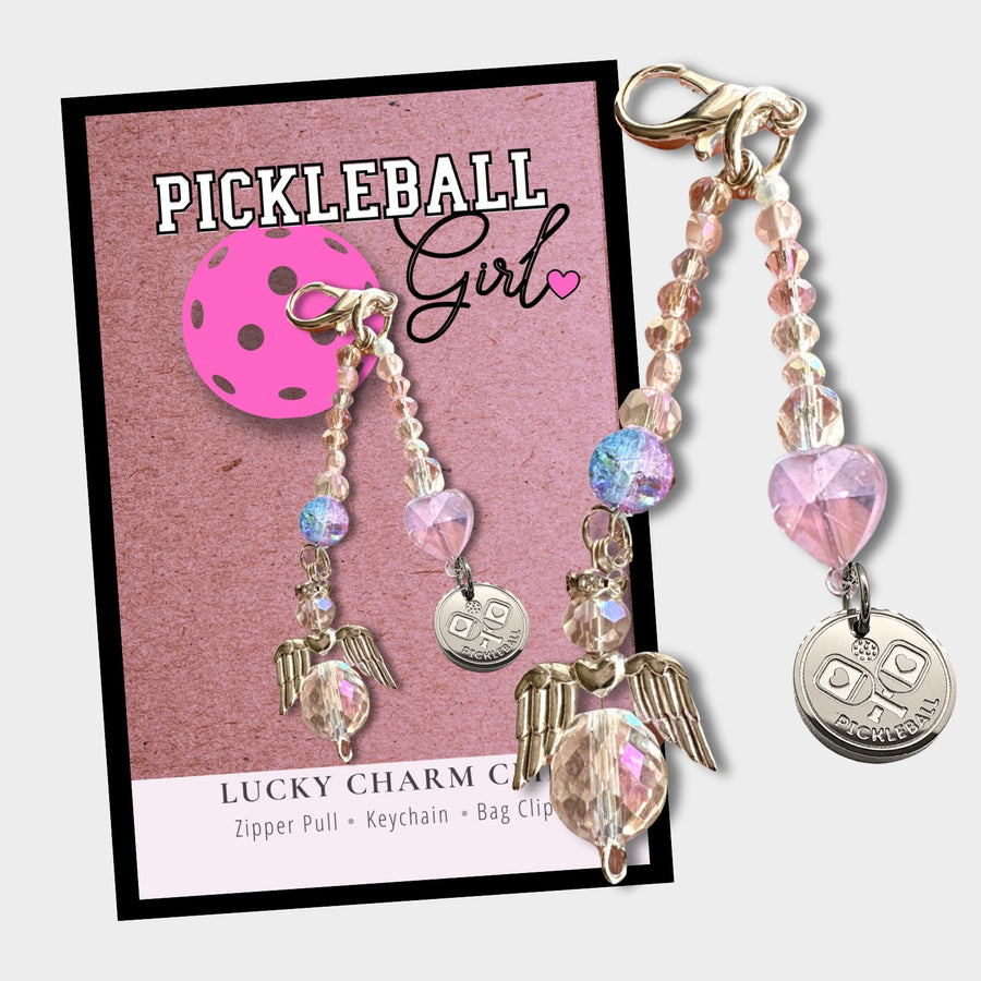 Pickleball Charm Clip