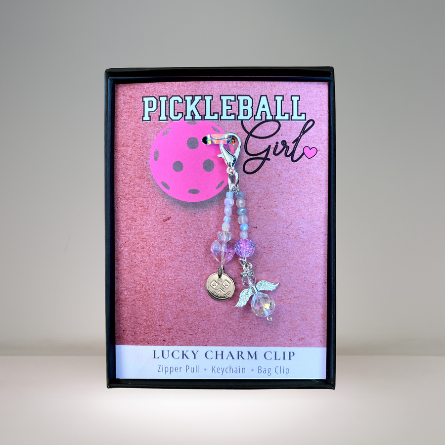 Pickleball Charm Clip