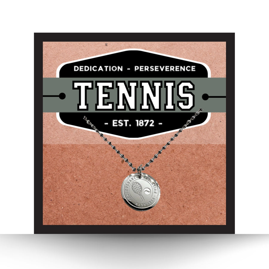 Tennis Gift for Him | Tennis Necklace for Men or Boys