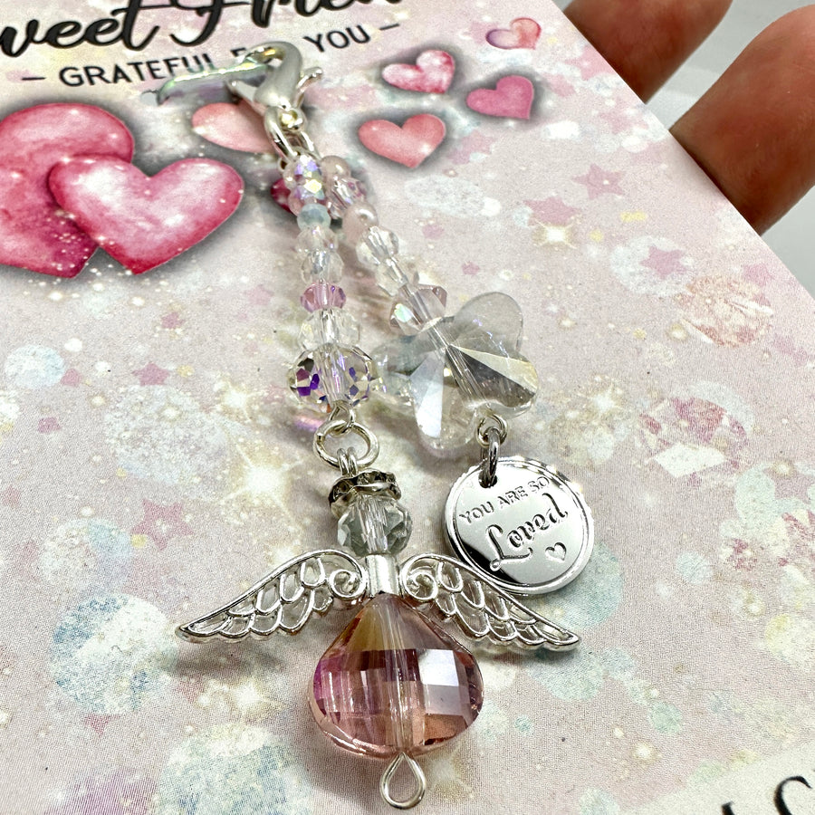 Swent Friend Charm Clip with 'You are so Lovedl' charm, that PERFECT little something.