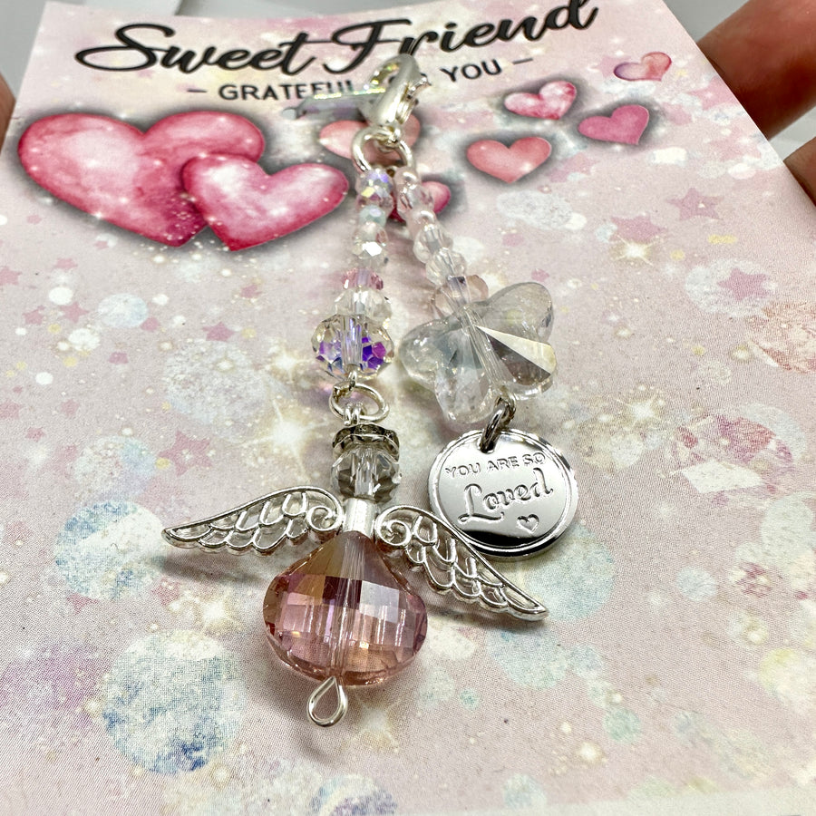 Swent Friend Charm Clip with 'You are so Lovedl' charm, that PERFECT little something.