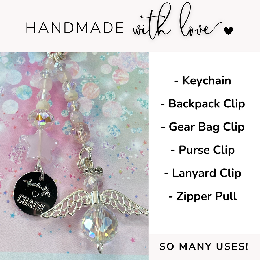 So Many Uses! Coach Charm Clip, handmade with love!