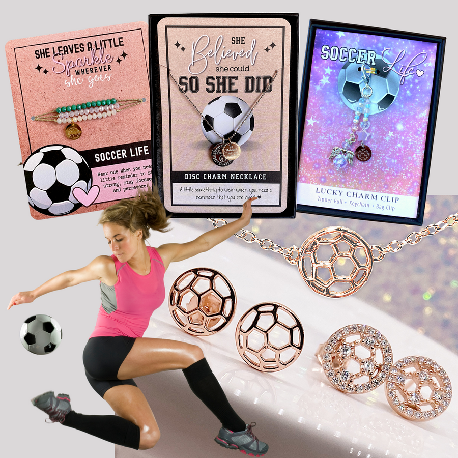 Soccer products with Stella Posh.